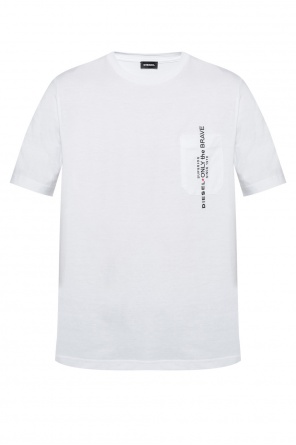 Logo-embroidered t-shirt, zdjęcie 1 Logo-embroidered t-shirt od Diesel